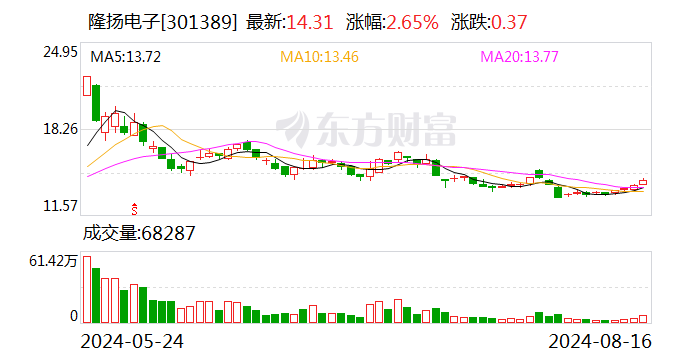 隆扬电子：拟不超过1.2亿元投建泰国复合铜箔生产基地项目