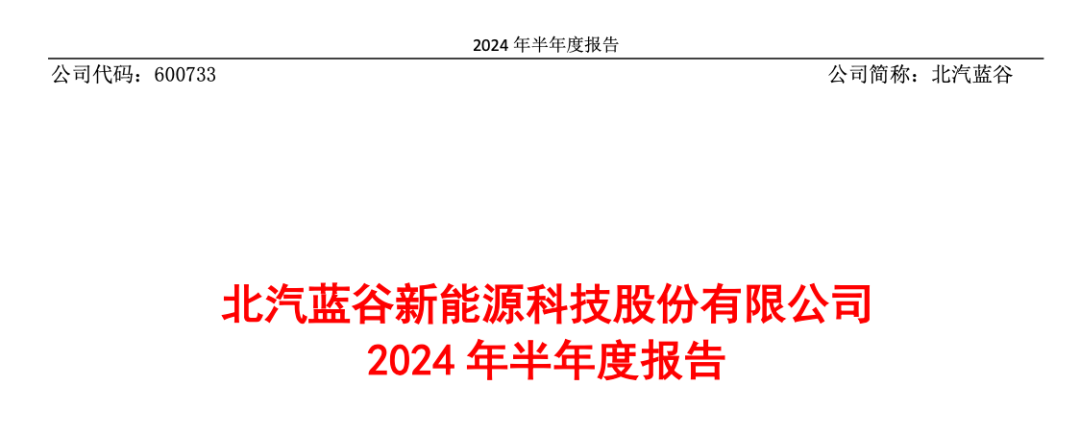 “行业太卷了 竞争激烈”！北汽蓝谷4年半亏掉250多亿元 净资产仅剩下44亿元  第1张